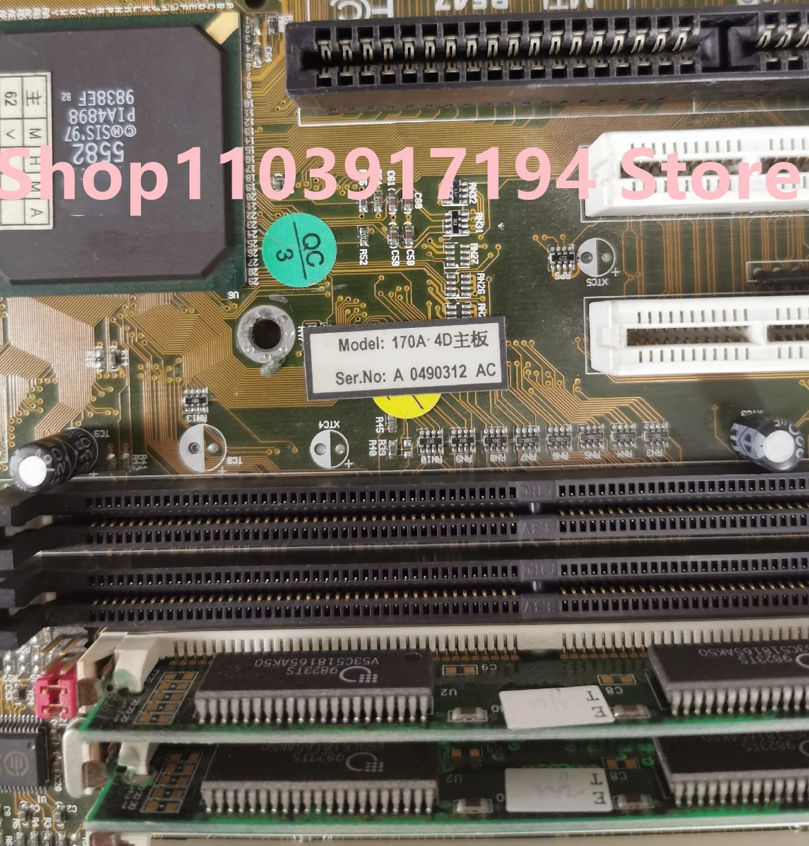 Placa-mãe industrial R547 170A-4D