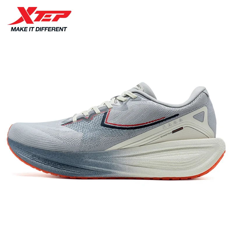 Xtep QingYun 1.0 Sneakers Male Wear-Resistant Vintage Jogging Lightweight Shock Absorption Retro Athletic Shoes 975419110065