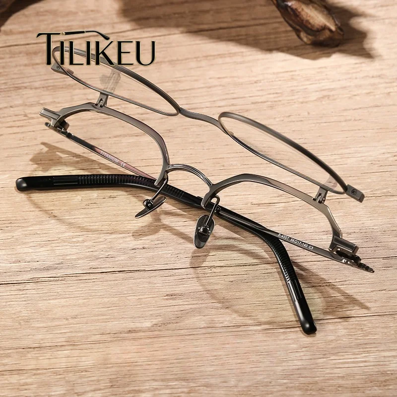 nouvelles-montures-de-lunettes-rabattables-legeres-en-titane-pur-retro-double-couche-rondes-avec-couvercle-rabattable-pour-hommes-et-femmes-a-grand-visage