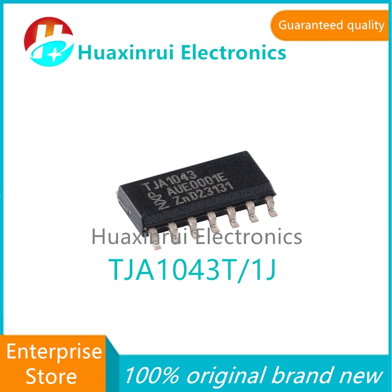 5PCS TJA1043T/1J SOIC-14 100% original brand new silk screen printing TJA1043 high-speed CAN transceiver chip TJA1043T/1J