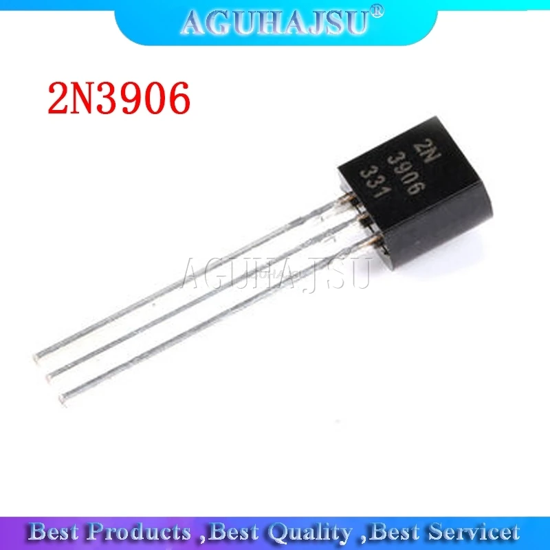 100pcs 2N3904 2N3906 2N4403 2N2907 2N4401 2N2222 PN2222 2N5401 2N5551 TO-92 TO92   transistor