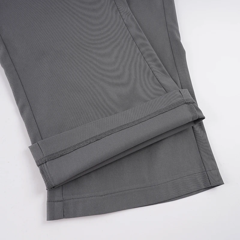 SUCHCUTE Vintage Einfarbige Wadenlange Hosen für Damen Y2k Streetwear Slim Bell Bottom Büro Alltags-Freizeithosen 7/8 Länge Hosen – Detail 10