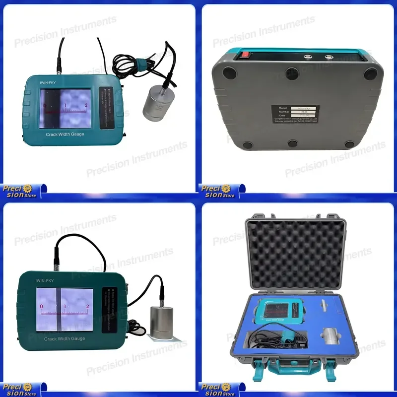 For Crack Width Gauge Concrete Joint Measuring Tool Automotive Repair Inspection Device Precision Ruler Auto Parts