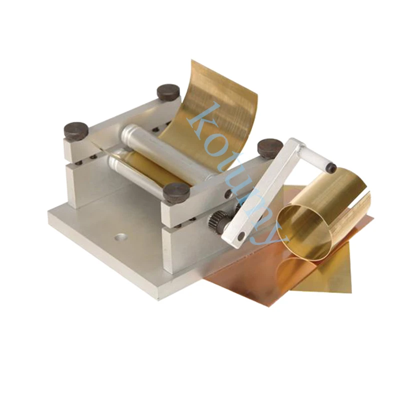 Small DIY Hand Tools Mini Rolling Machine Metal Model Making Bending Machine Iron Plate Rolling Machine