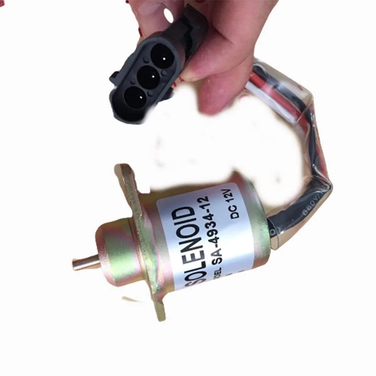 Электромагнитный клапан отключения топлива ABKO-12V SA-4934-12 2848A275 1457906   Для двигателя Perkins серии 700 Hyster UB704 2848A279 SA-4934