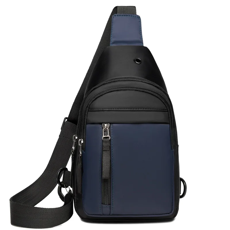 حقيبة أكسفورد خفيفة الوزن للرجال مقاومة للماء بكتف واحد لتخزين الهاتف متعددة الطبقات للتنقل والسفر والأعمال #6