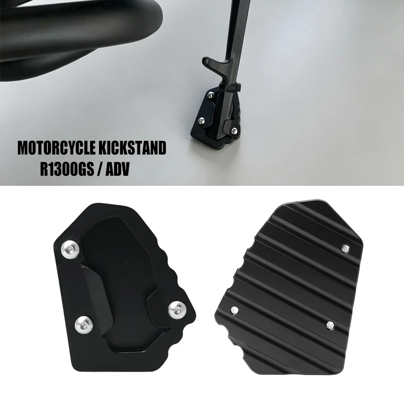 2025 R1300GS Side Stand Extension Pad Support Plate For BMW R1300 GS ADV Adventure R 1300GS ADV 2023 2024 Motorcycle Kickstand