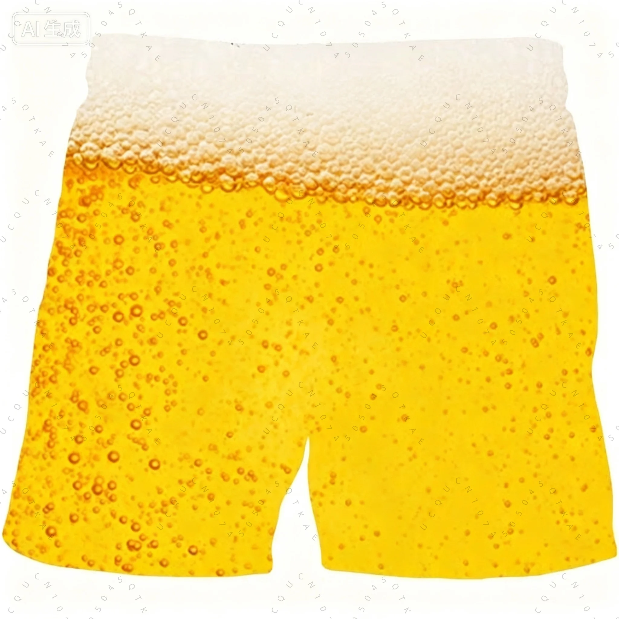 Trunks Board Surf - Summer Beer Graphic Board Shorts Pants