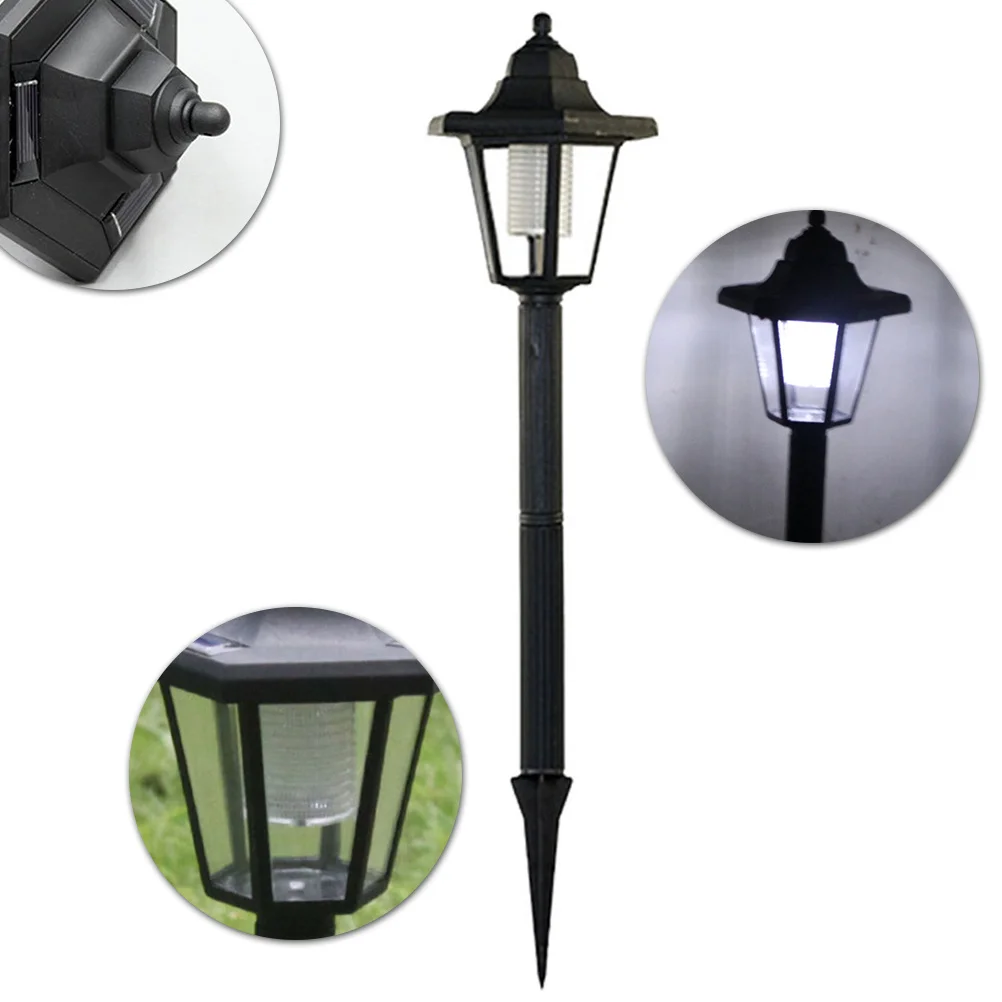 

2 pcs Solar Powered Led Lights Waterproof Solar Panel Landscape Garden Pathway Outdoor Lights For Driveway Lawn Yard Decoration