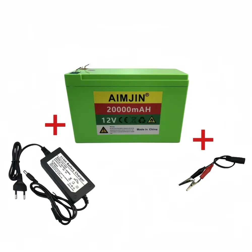 New 18650 3S6P 12V 20Ah Lithium Battery Pack,Built-in 30A BMS,For Solar Energy Electric Vehicle Li-ion Battery