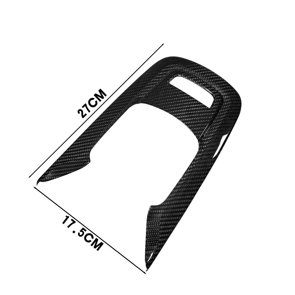 2023+ For Toyota GR Corolla Luxury Interior Accessories Real Carbon Gear Shift Panel Frame Cover Adhesive Easy Tape Fitting