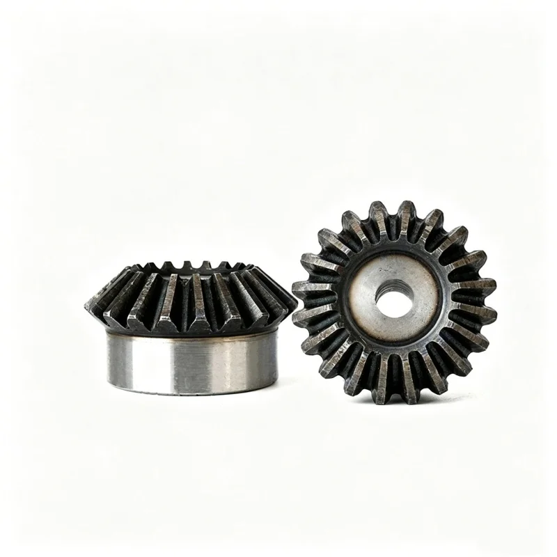 1/1.5/2/2.5/3/4/5 Mod 1:1 Bevel Gear 15~40 Teeth 90 Degrees Meshing Angle Metal Drive Transmission Gears 45# Steel Hardening