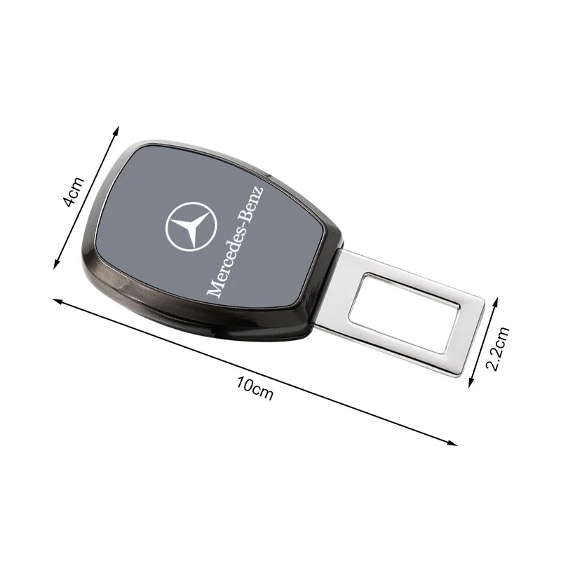 Car Seat Belt Clip Extender Safety Seatbelt Lock Buckle Plug Stickers For Mercedes Benz C63 W117 Cla45 W205 W212 E63 W207 W176