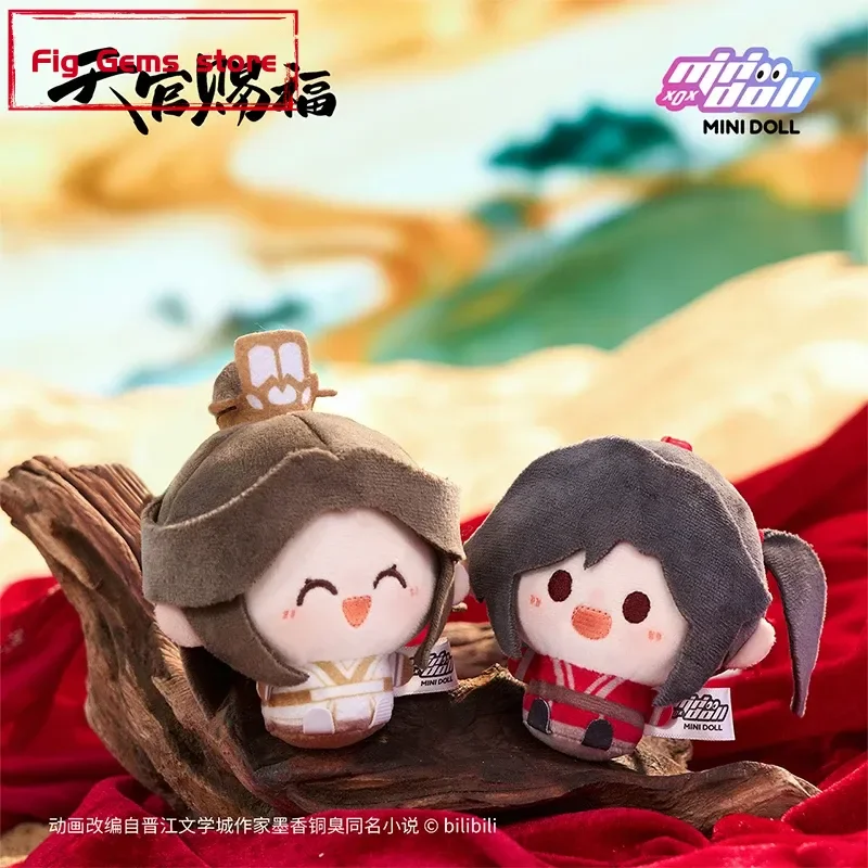 

Новая оригинальная плюшевая игрушка-брелок Tgcf Tian Guan Ci Fu Xie Lian Hua Cheng, 8 см, кукла-подвеска, аксессуар для сумки, косплей