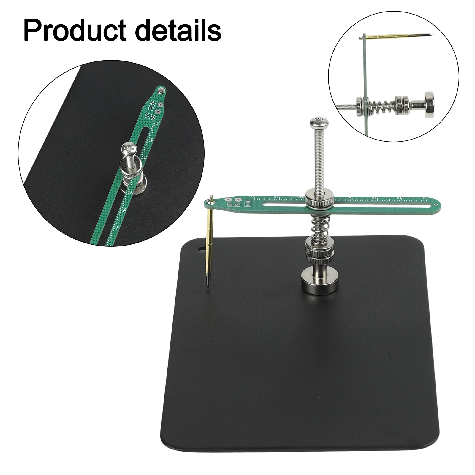 Adjustable Test Clip for IC Chip with Probe for PCB Soldering Electronic Board Welding Fixed Test Burning Probe