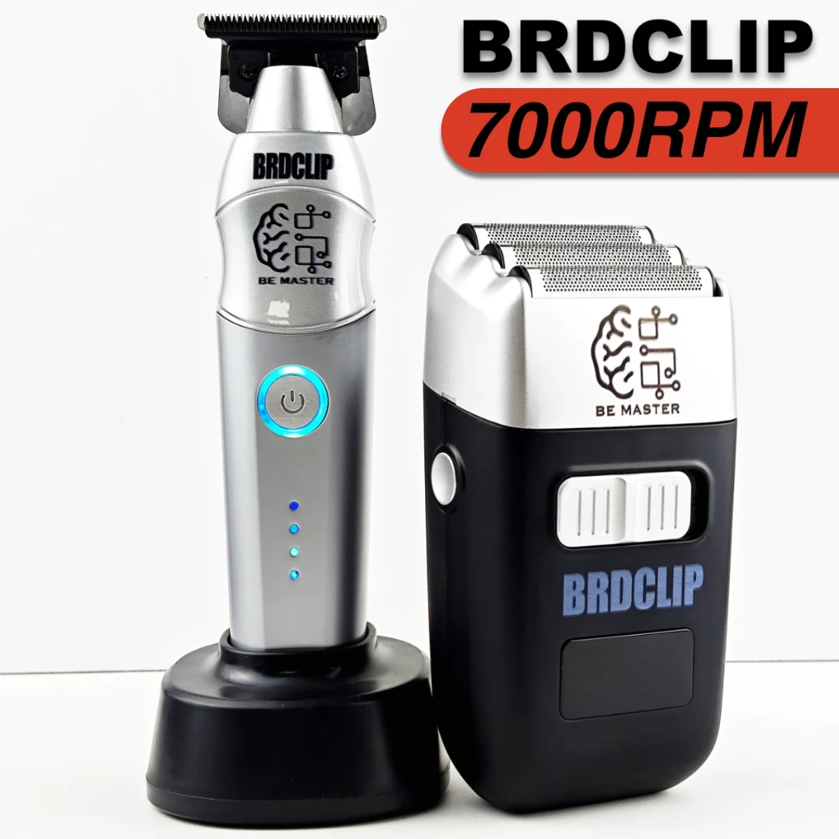 Professional Electric Hair Clipper Hair Trimmer Electric Shaver BRDCLIP TF-617 BRD-8008 Carving Beard Machine Barber Shop Salon