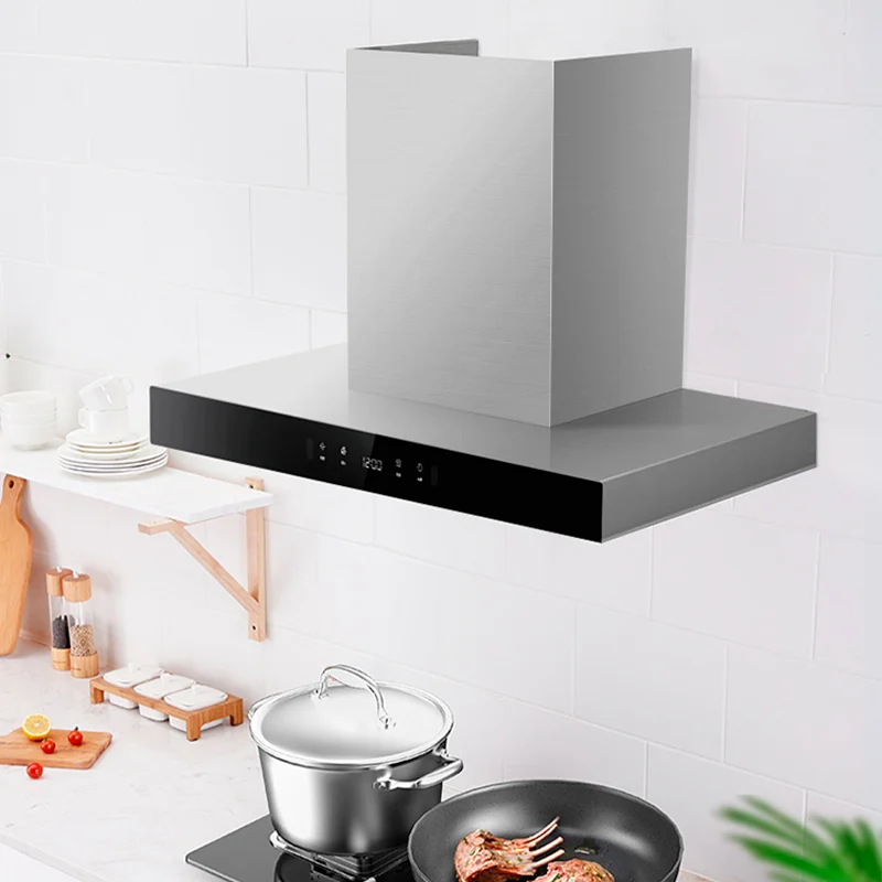 

Exclusive Offers Super Suction Silent Range Hood Portable Kitchen Hoods Smart Household Hood Coocker