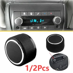 2/1pcs Car Audio Radio Volume Control Knob Dial Tuner Volume Rotary Knob Button Switch Cap For Buick Enclave Rear Volume 2009-13