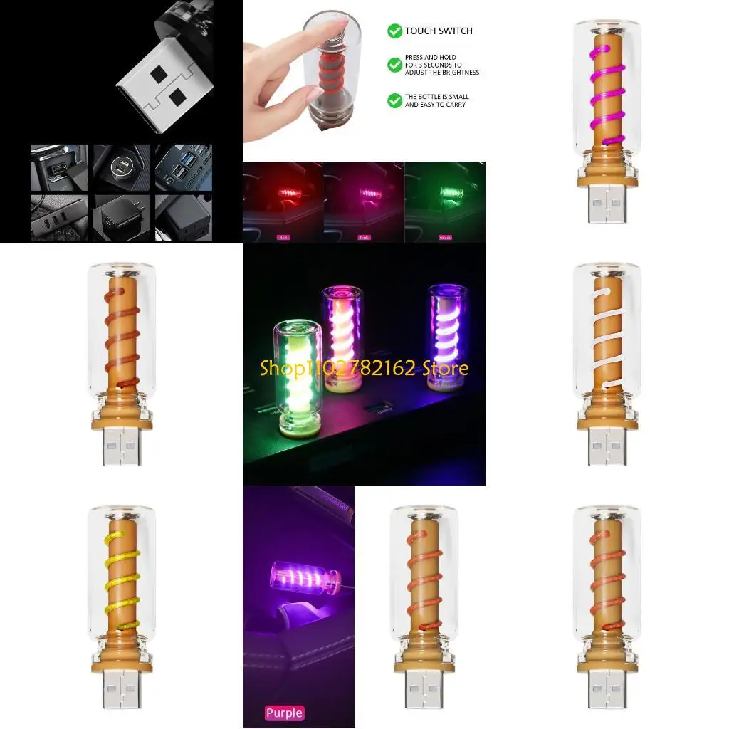 

547B Car Lamp Automotive Night Lamps Mini LED Light for Vehicle Bedroom