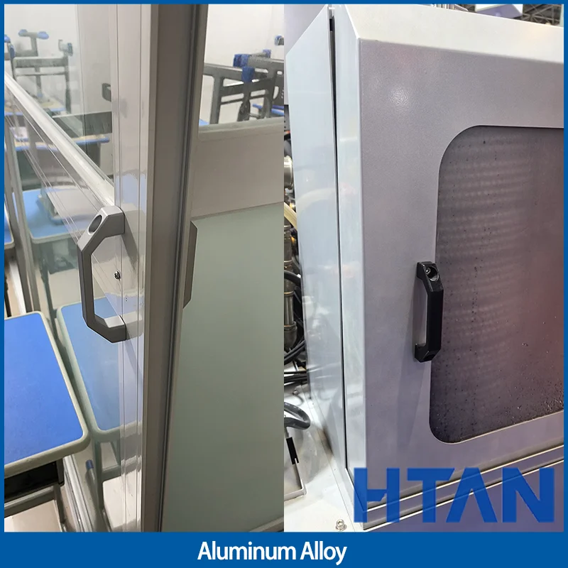 

4pcs New Square Aluminum Alloy U-Shaped Handle For Electrical Equipment And Cabinets In The Mechanical Industry