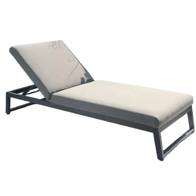High-quality all-aluminum frame outdoor garden furniture terrace swimming pool loungers