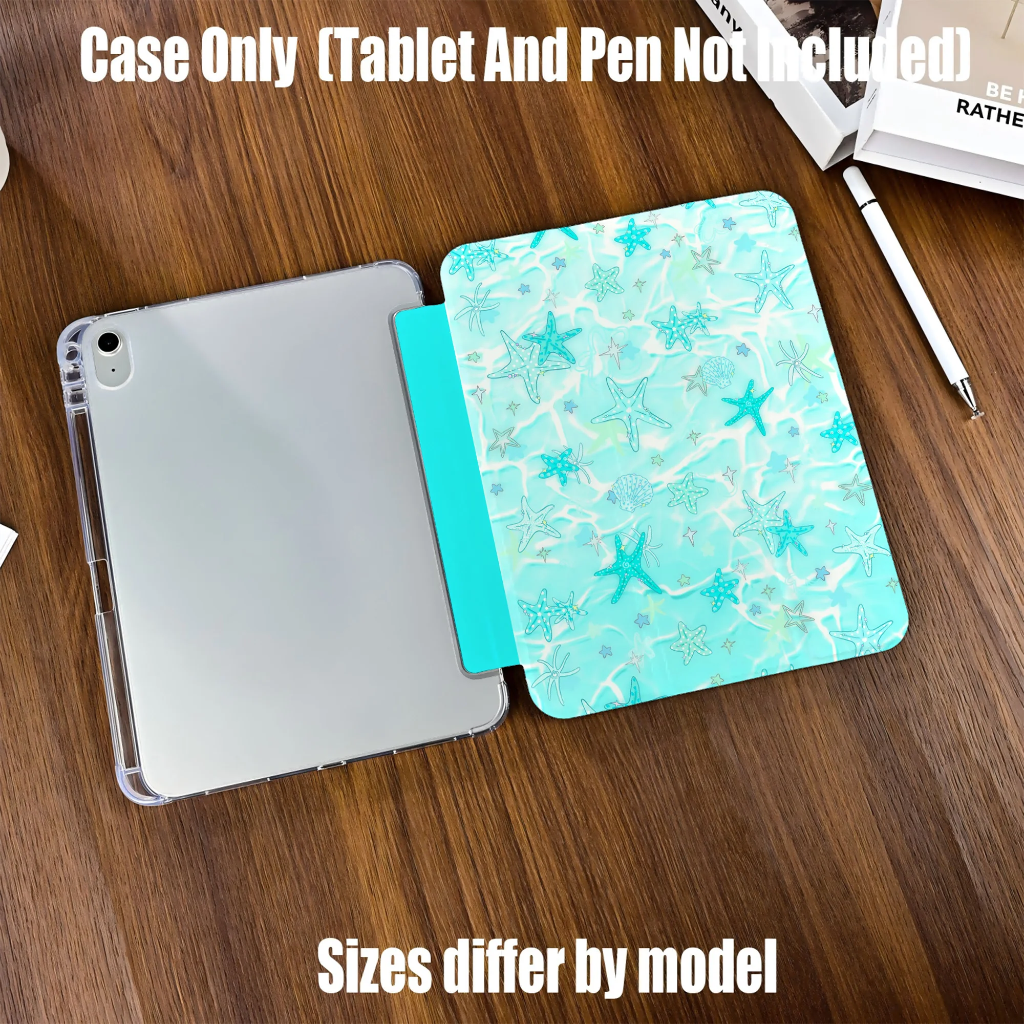 Premium TPU Tablet Case for Samsung and Apple All Models Slim Fit Protective Cover，Shockproof Lightweight Durable