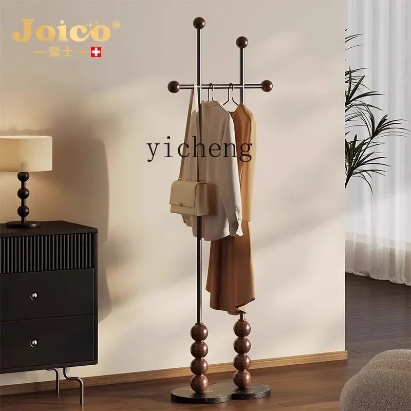 medieval bedroom floor-to-ceiling hanger solid wood corner entry coat rack hanger rack