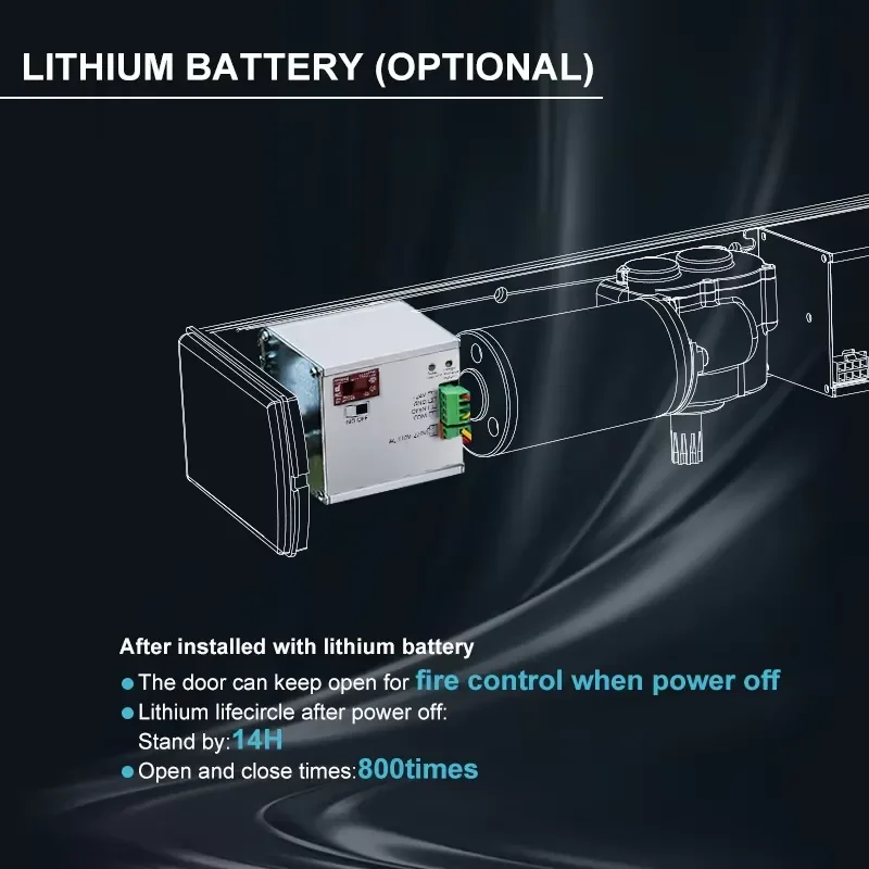 Turtech SW200 SLIM Automatic Swing Door Operator for Hotels Easy Installation and Adjustment, Suitable for DIY