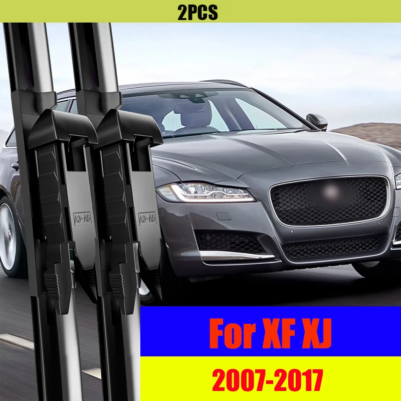 

Wiper Front Wiper Blades For Jaguar XF 2007-2015 2008 2009 Windshield Windscreen Front Window For Jaguar XJ 2009-2017 23"19"
