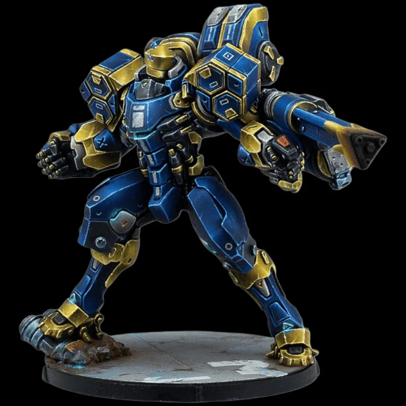 High Quality Cast Resin Model Assembly Kit, TAG Supply Package, Uncoated (including Base)