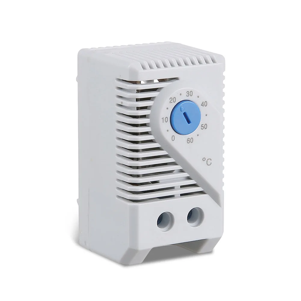 DIN Rail Compact Thermoregulator Thermostat Switch Temperature Controller For Communication Wind Generation Fire Equipment