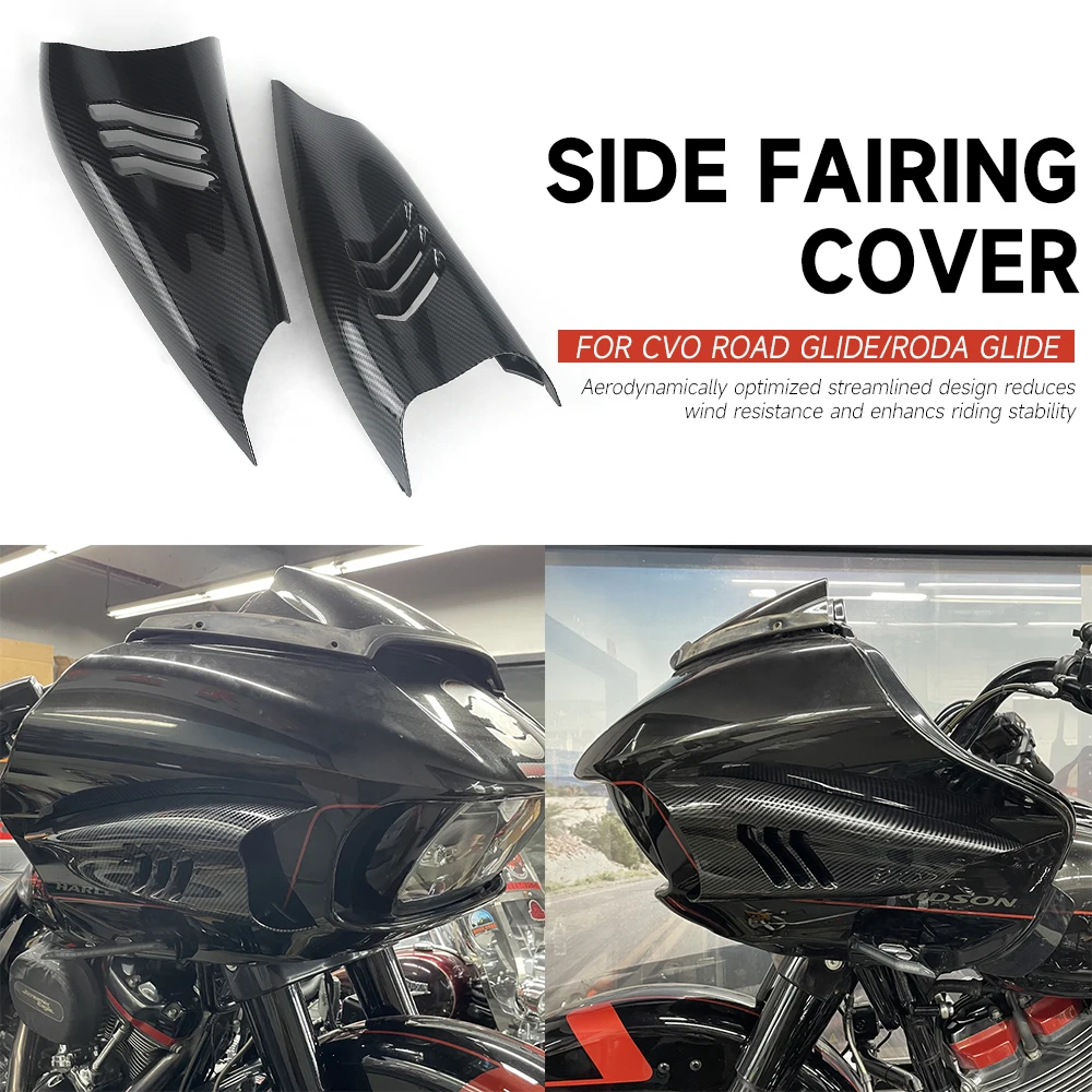 

For Harley CVO Road Glide Custom Limited Ultra FLTRU Special 2022 Motorcycle Side Fairing cover Deflector Decorative Accessories