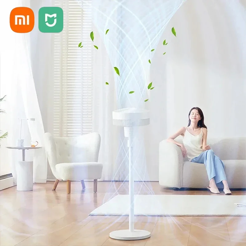 

XIAOMI MIJIA Intelligent DC Inverter Air Circulation Fan Portable Floor Fan Wide Area Air Circulation Lower Noise APP Control