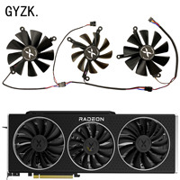 DIY New For XFX Radeon RX6800 6800XT 6900XT Speedster MERC/QICK 319 Graphics Card Replacement Fan