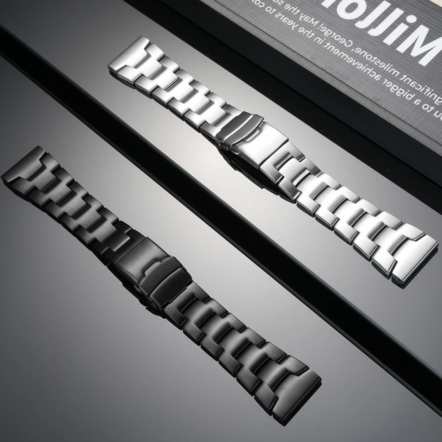 stainless steel strap Bracelet 23/24mm For Casio PROTREK Series PRW-60/61/50/70Y/30 PRW-6600 PRG-600Y PRG-650/600 Men watchband