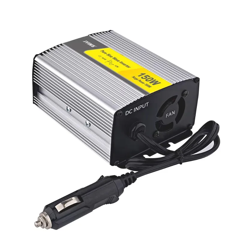 

150W Pure Sine Wave Power Inverter 150 Watt Capacity Versatile Inverters & Converters Product