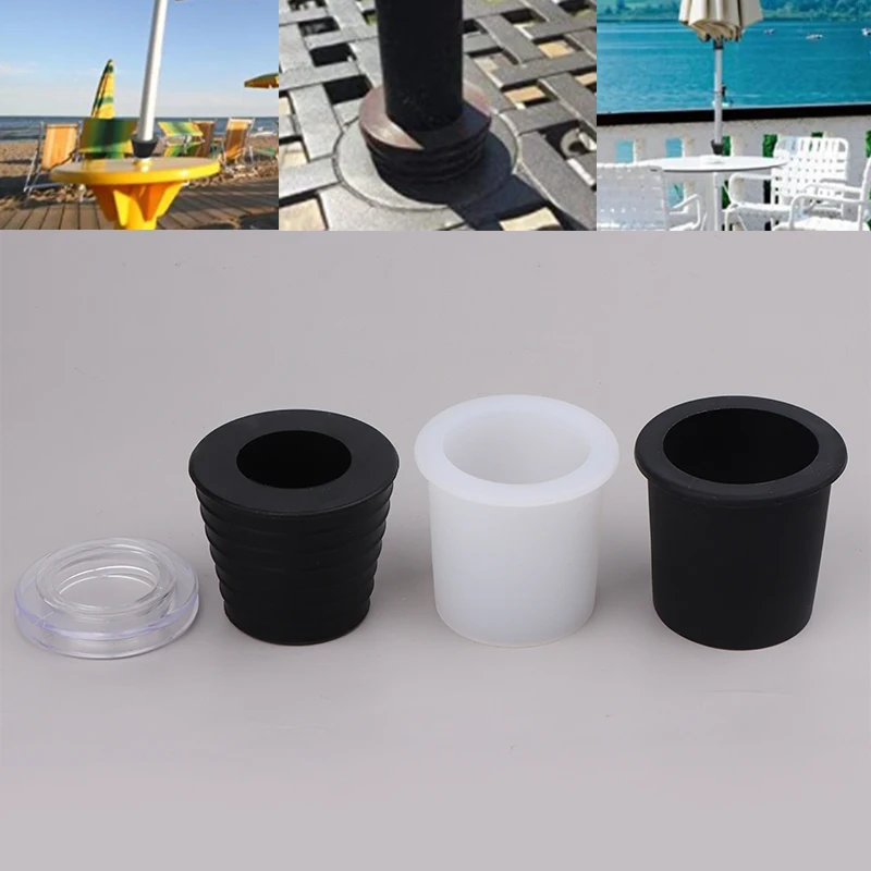 Silicone Umbrella Thicker Hole Ring Plug For Outdoors Patio Beach Table Clear Patio Table Hole Plug