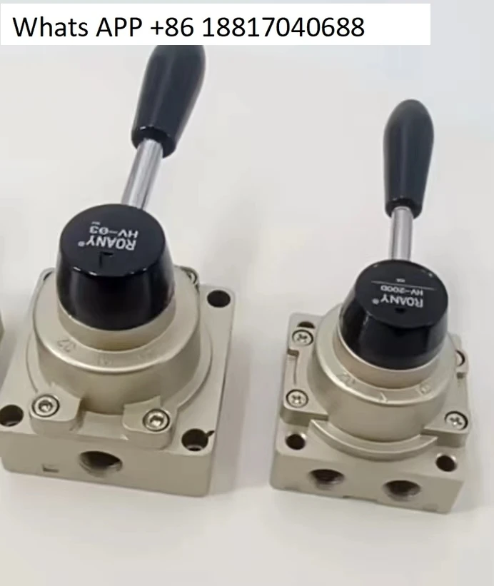 1PC  ROanyHV-02 Hand Rotary Valve Pneumatic Valve Genuine   Pneumatic