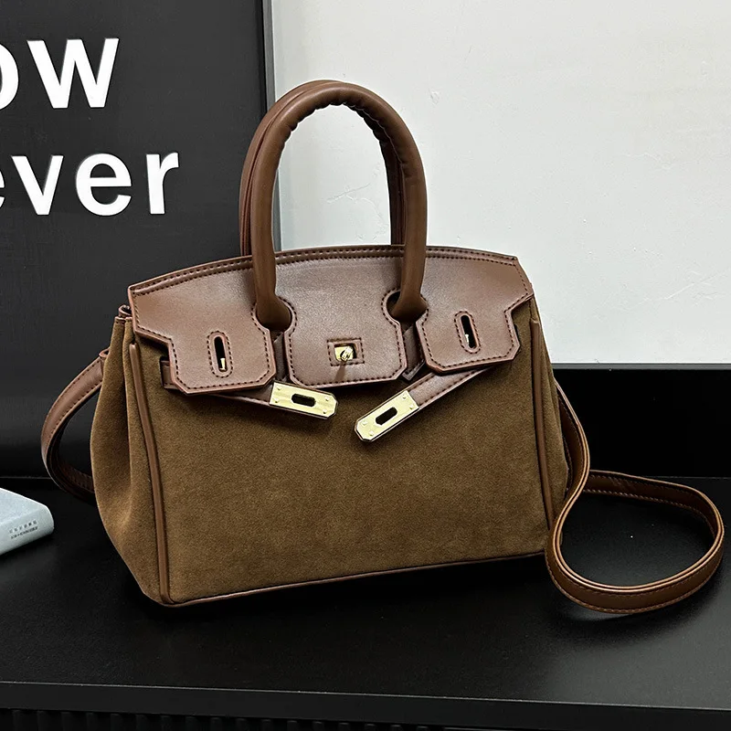 

Винтажная сумка в стиле птица 2025 года — кожаная сумка премиум-класса и женская сумка через плечо, офисная шикарная сумка