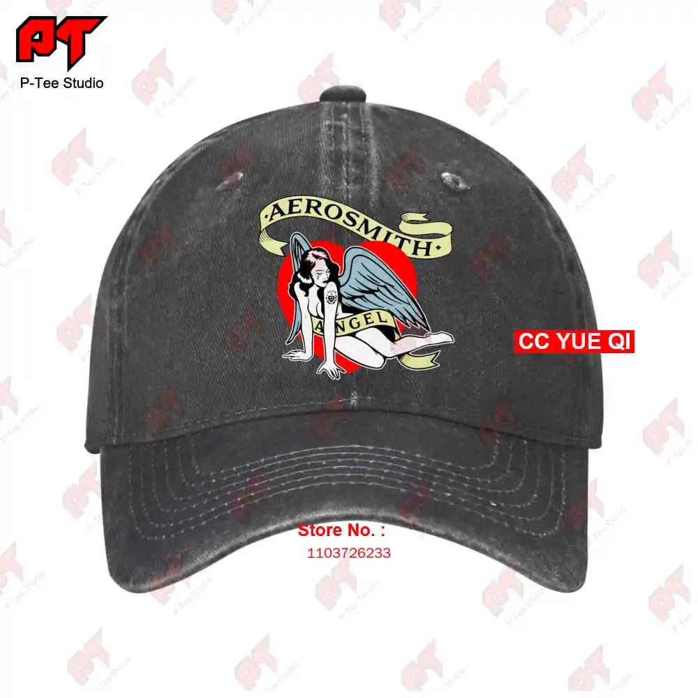 Angel Song By Aerosmith Permanent Vacation Album Rock Band Baseball Caps Truck Cap V1V9