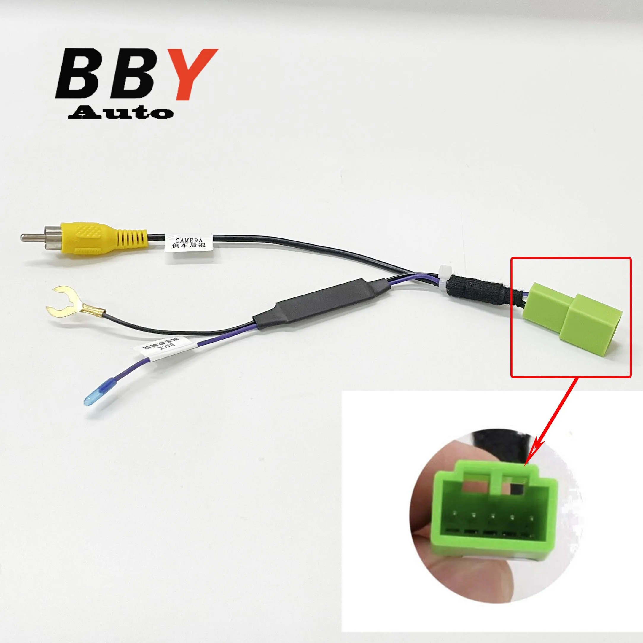 ย้อนกลับกล้องการเก็บรักษาสําหรับ Suzuki Jimny Alto Baleno Kizashi Vitara Mk4/LY สายอะแดปเตอร์ย้อนกลับ 5 Pin
