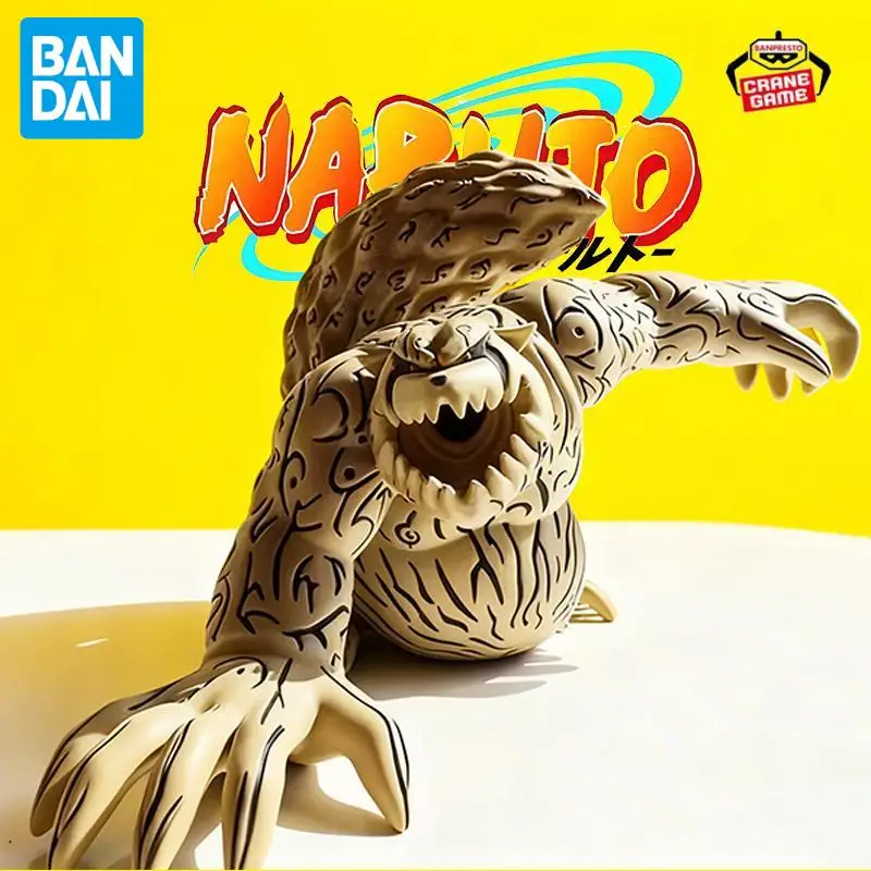 In Voorraad Bandai Originele Naruto Gaara Shukaku Anime Figuren Action Model Cartoon Poppen Desktop Speelgoed Pvc Ornamenten Festival Geschenken