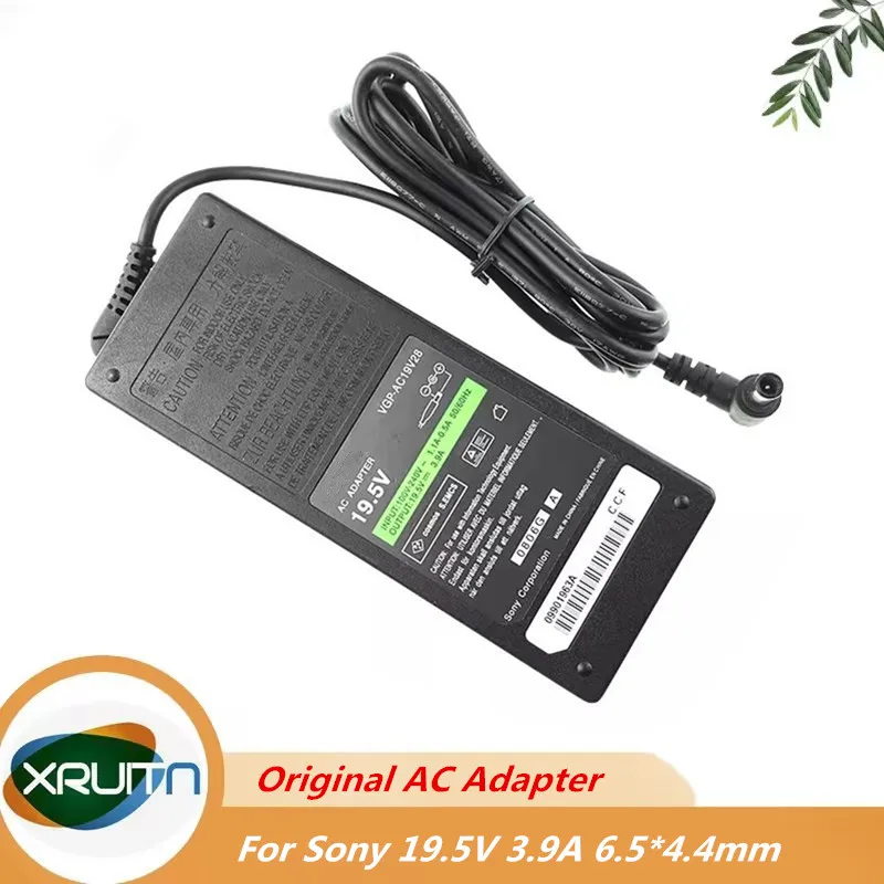 

Genuine AC ADAPTER For SONY 19.5V 3.9A VGP-AC19V28 VGP-AC19V48 LAPTOP CHARGERer Charger