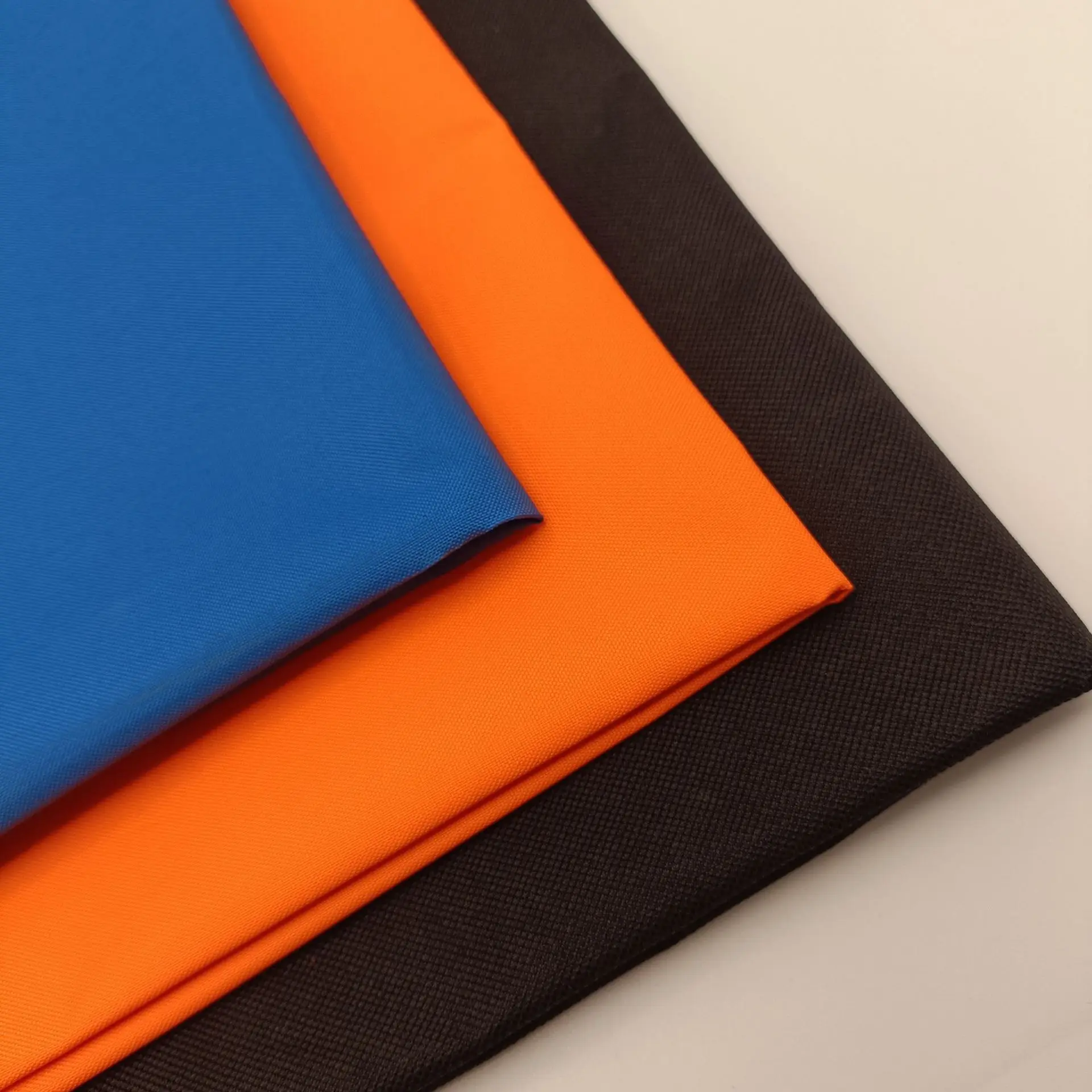 Spot 600D PU Coated Oxford Cloth Fireproof Flame Retardant Waterproof Cloth Luggage Tent Wear-resistant Polyester Fabric