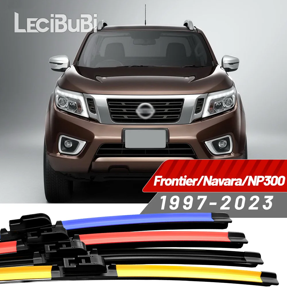 2 stücke Für Nissanier Navara NP300 D22 D40 D23 D41 1997-2023 2013 2014 2015 2016 Frontscheibe Wischer klingen Scheibenwischer
