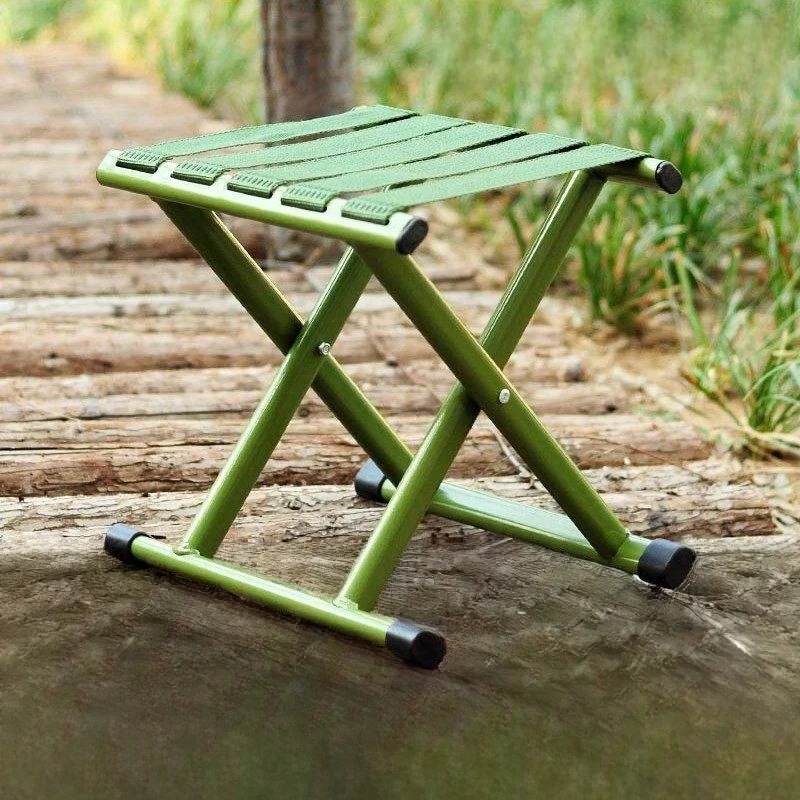 portable-fishing-chair-stool-outdoor-camping-travel-gear-stackable-metal-low-backbench-compact-size-weight-capacity-100kg