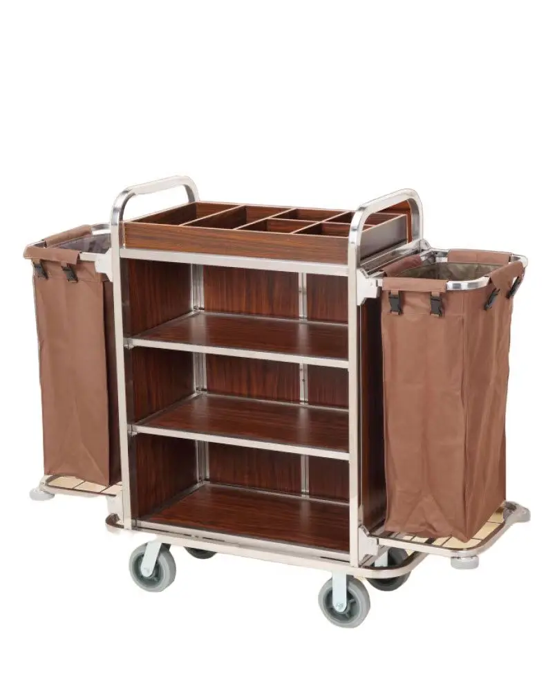 

Industrial Hotel Laundry Cart Hotel Room Service Cart