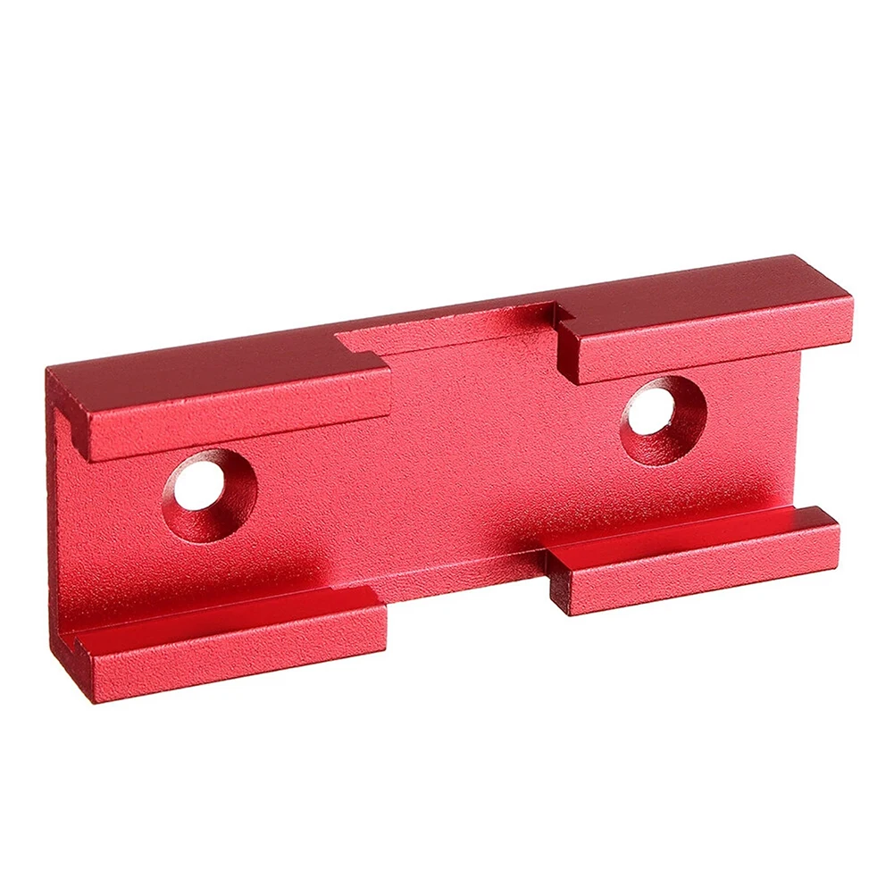 Chute Cross Track Connector T-Track Intersection T-Track Intersection Aluminum Easy To Use Storage Red/Blue/Silver