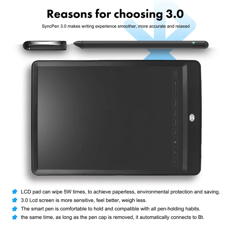 Synchronous Handwriting Digital Smart Notebook Sync Digital Smart Pen Recording Playback Digital Notebook With App