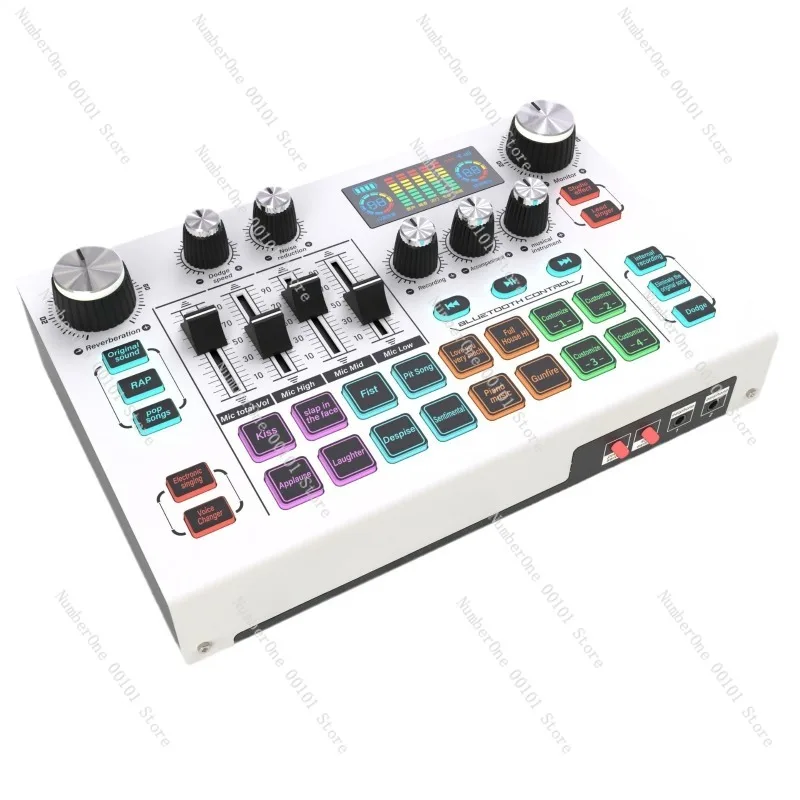 X7 Digitalmixer Soundkarte Live-Soundgeräte Computer Live-Streaming Host Mixer